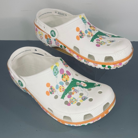 Crocs Classic Clogs Mens 9 White Walt Disney World Florida 50th Anniversary main image 7